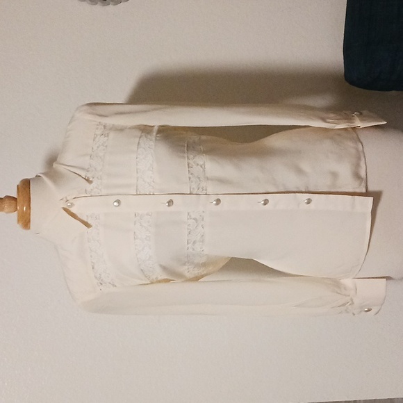 Valentino Tops - VALENTINO MISS V LONG SLEEVE BLOUSE